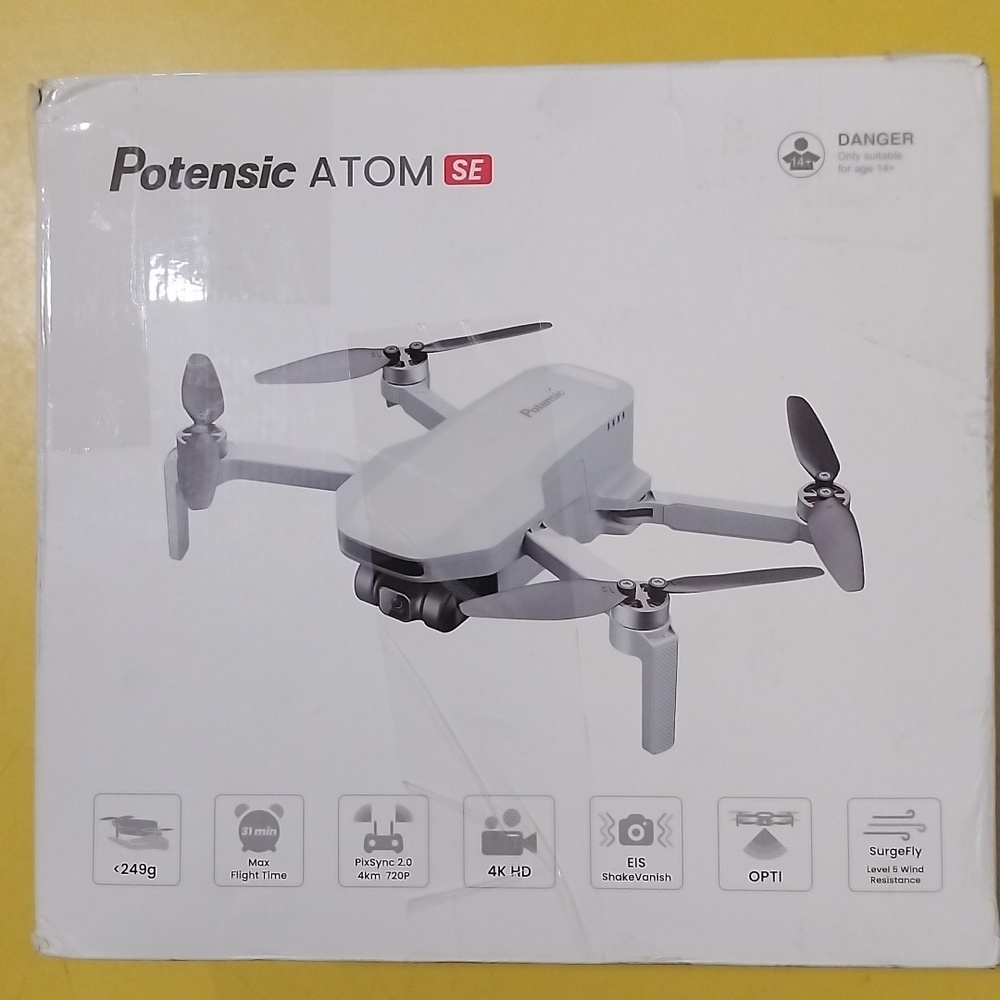 Potensic Atom SE (Fly More Bundle With 2 Smart Batteries) remote included